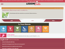 Tablet Screenshot of leggimigratis.it